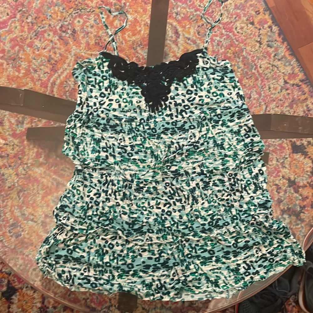Early 2000s bohemian tank top